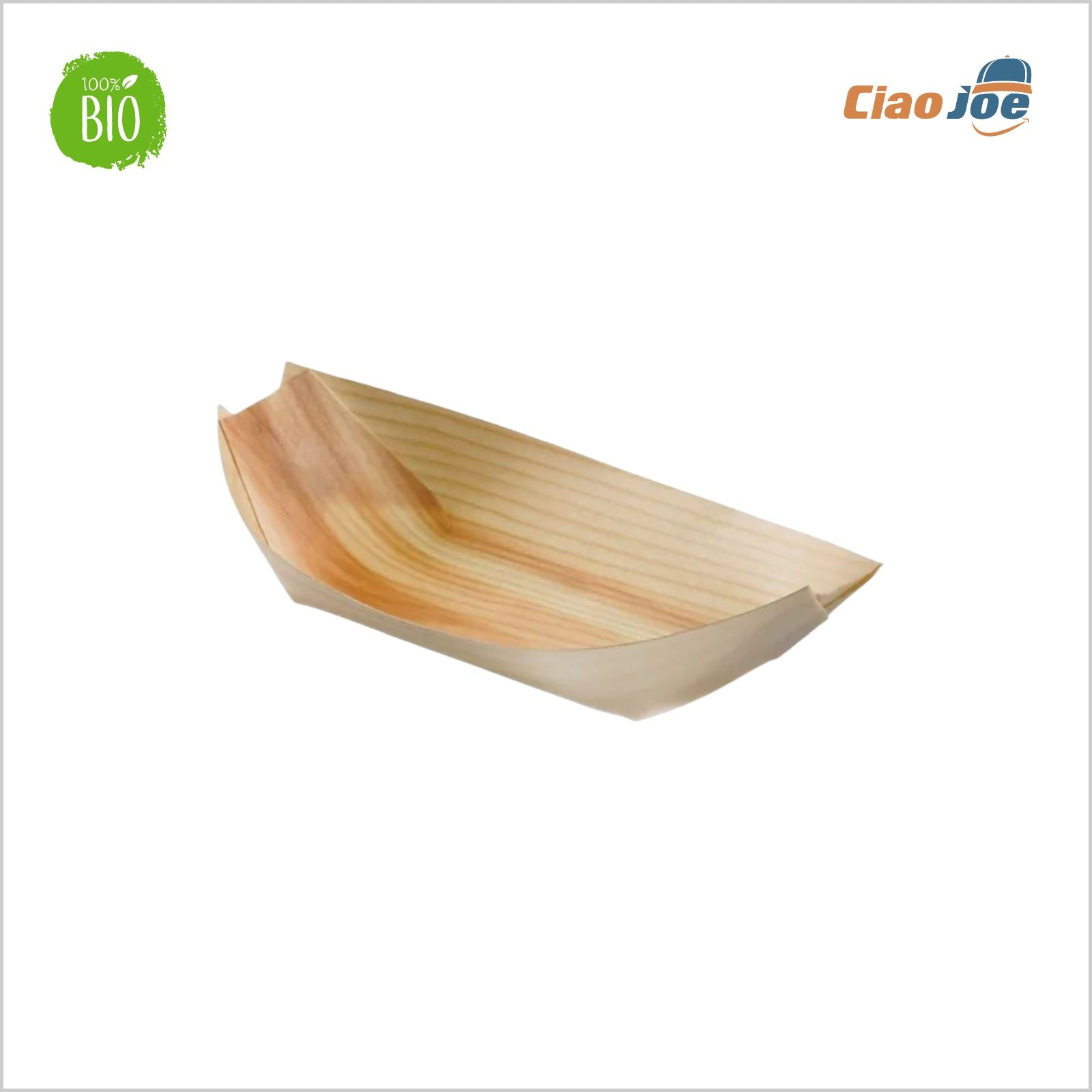 Barchette in Bambù – 100 pz Finger Food e Aperitivi - Ciao Joe