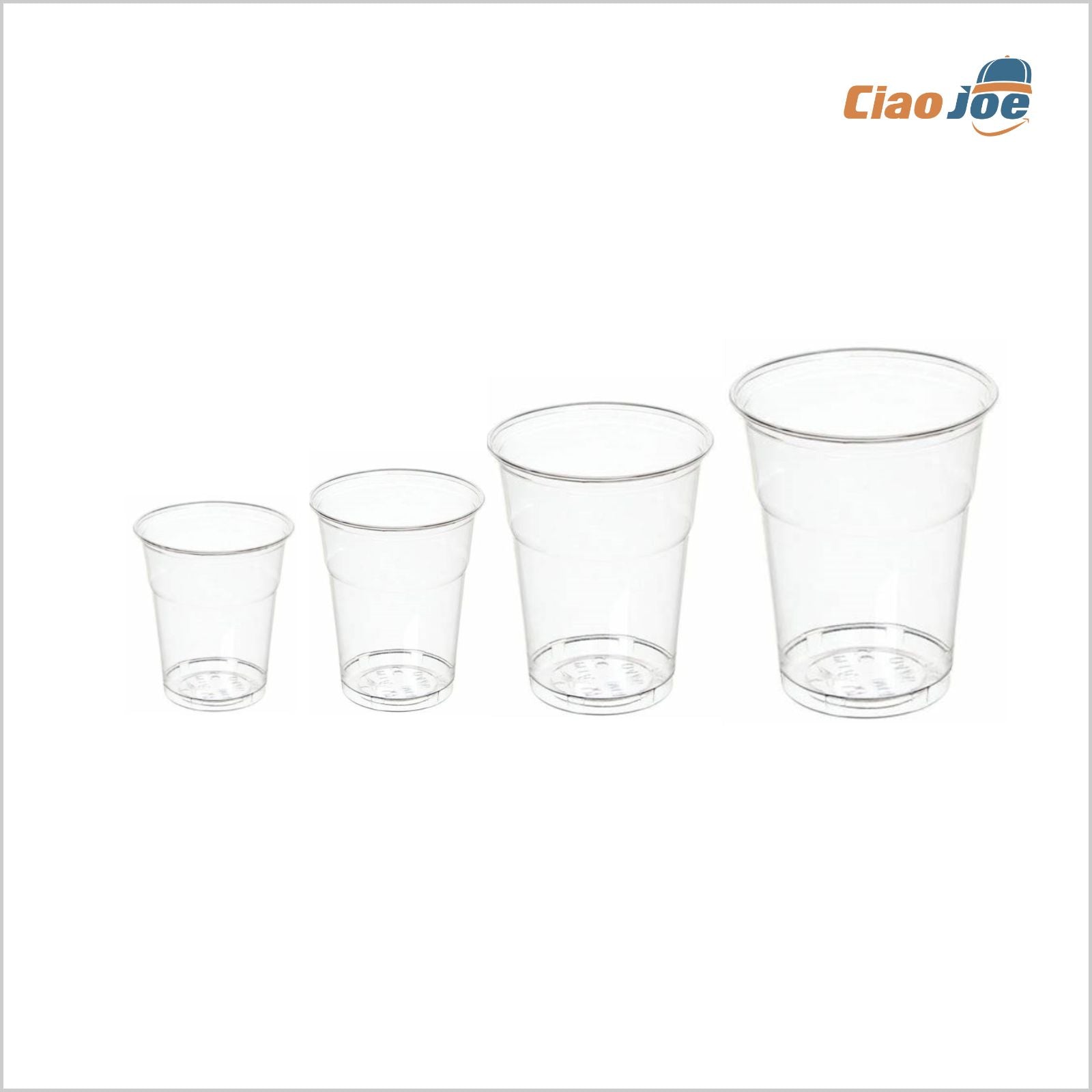 Bicchieri Plastica Rigida Trasparente Kristal – 50 pz - Ciao Joe