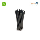 Cannucce Nere 21 cm Biodegradabili – 500 pz Bar e Cocktail - Ciao Joe