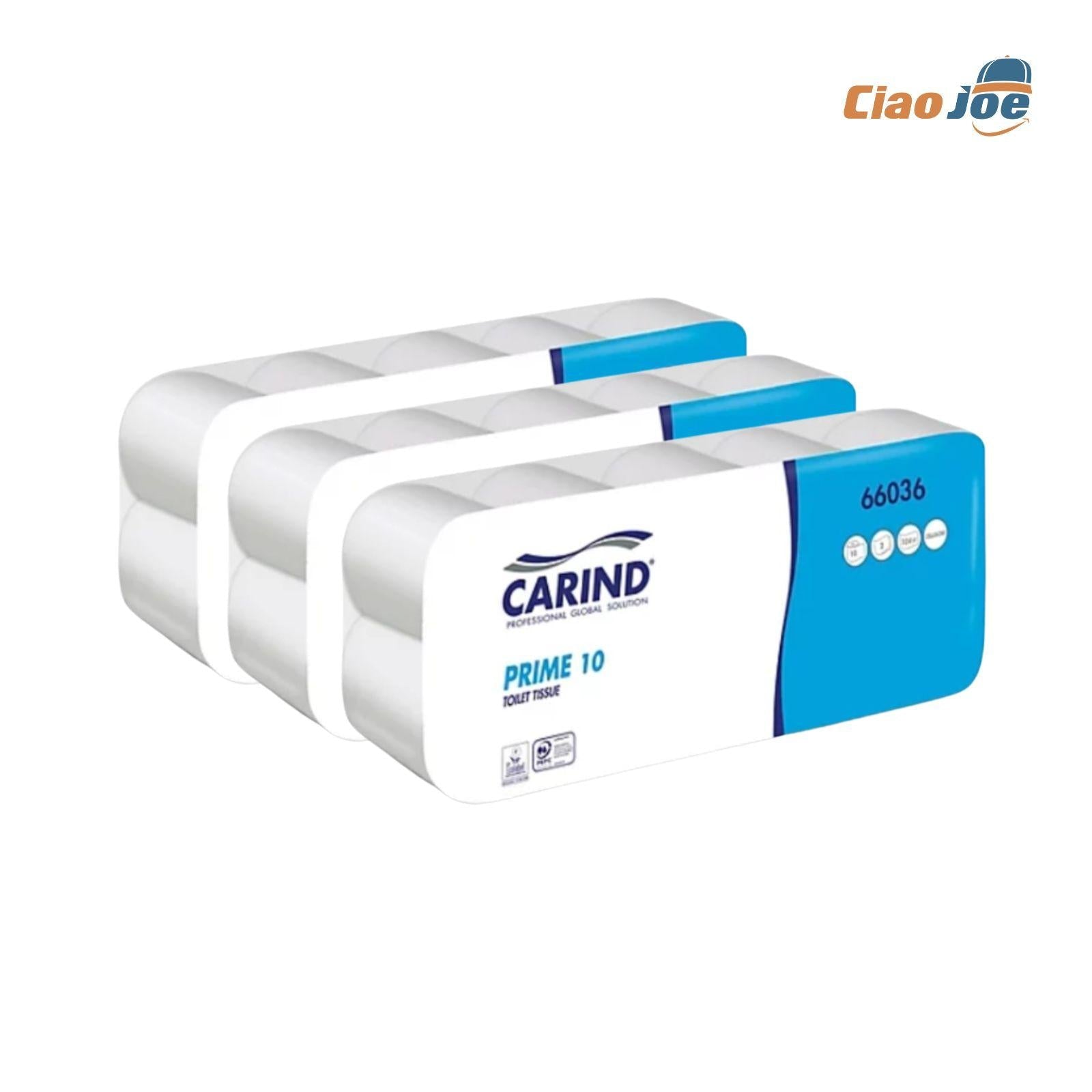 Carta Igienica Carind – 30 Rotoli in Pura Cellulosa 2 Veli - Ciao Joe