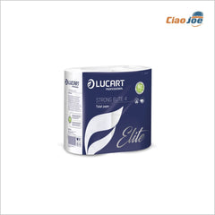 Carta Igienica Lucart Elite Profumata – 4 Rotoli 4 Veli 140 Strappi - Ciao Joe