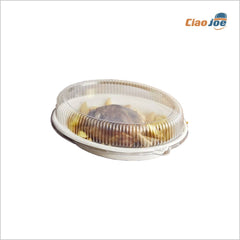 Ciotola Rotonda in Polpa con Coperchio – 900 ml, 19,5x7,5 cm, 50 pezzi - Ciao Joe