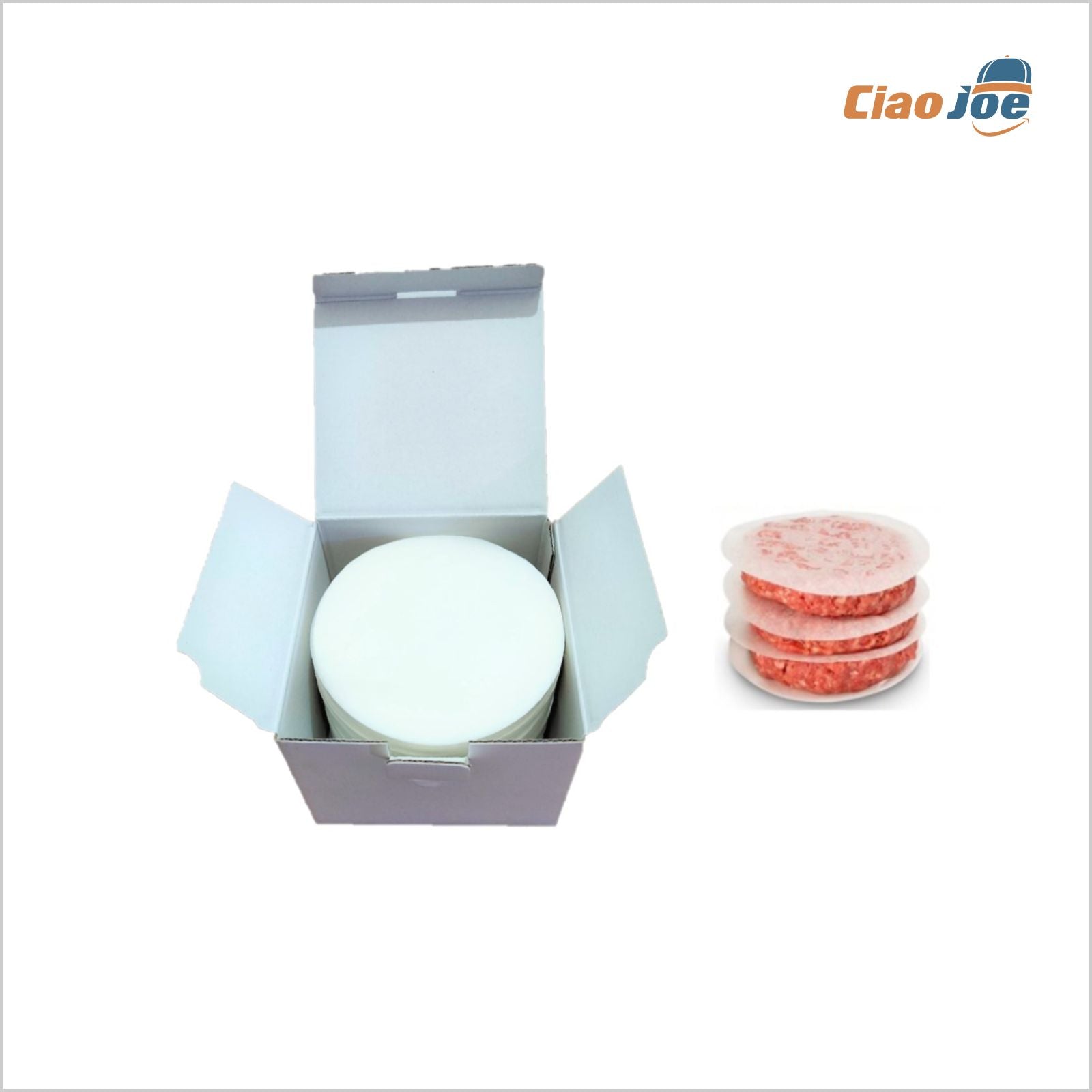 Dischetti Hamburger Carta Forno – 1 kg Ø11cm - Ciao Joe