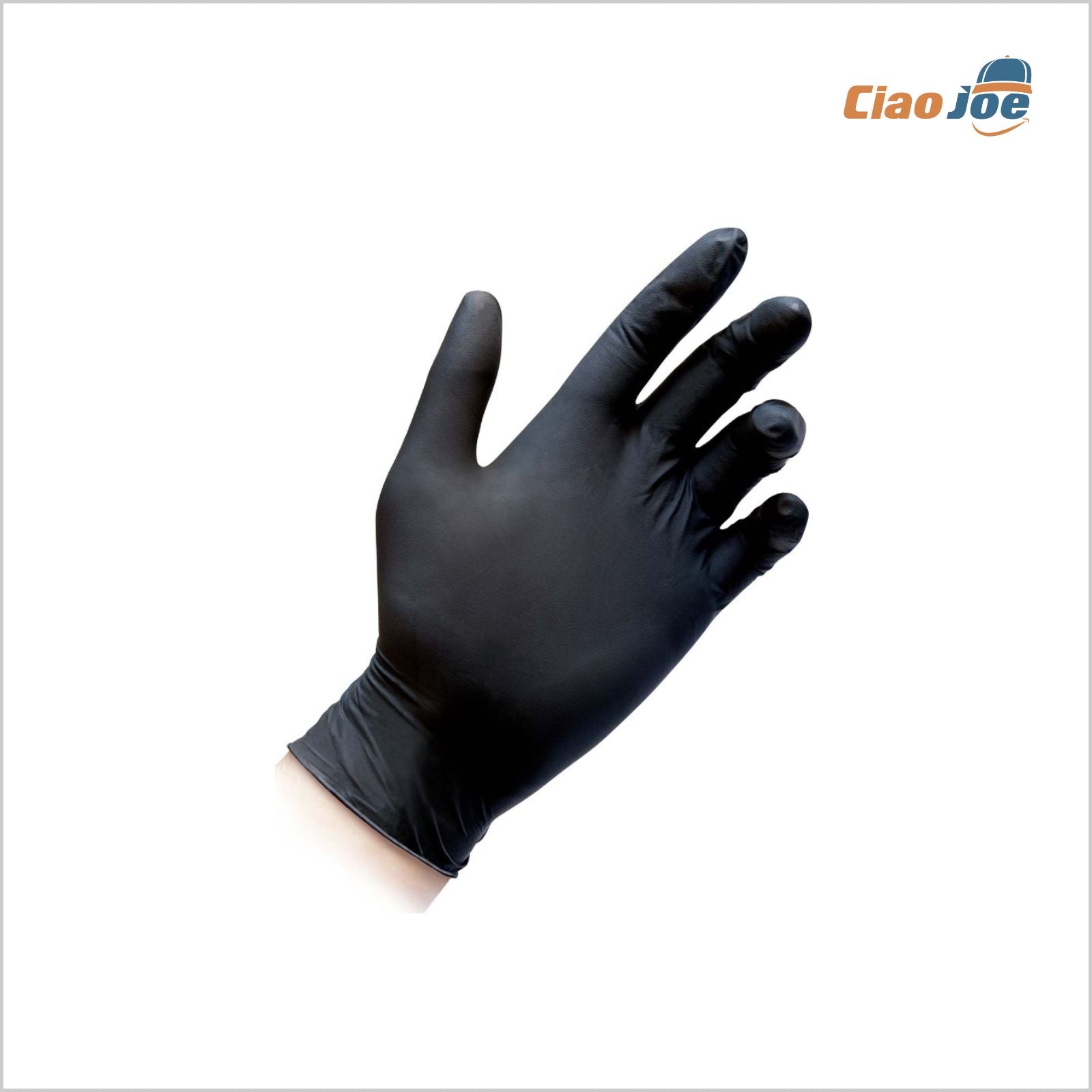 Guanti Nitrile Neri Monouso – 100 pz Taglia S M L XL - Ciao Joe