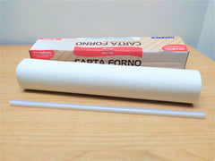 ROTOLO CARTA DA FORNO 50 METRI CON ASTUCCIO 33 CM ANTIADERENTE CON SEGHETTO - Ciao Joe