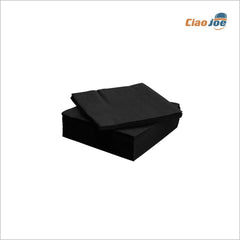 Tovaglioli Cocktail Neri 24x24 cm – Doppio Velo – 100pz - Ciao Joe