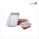 Vaschette Alluminio Smoothwall Laccate – 50 pz Asporto - Ciao Joe