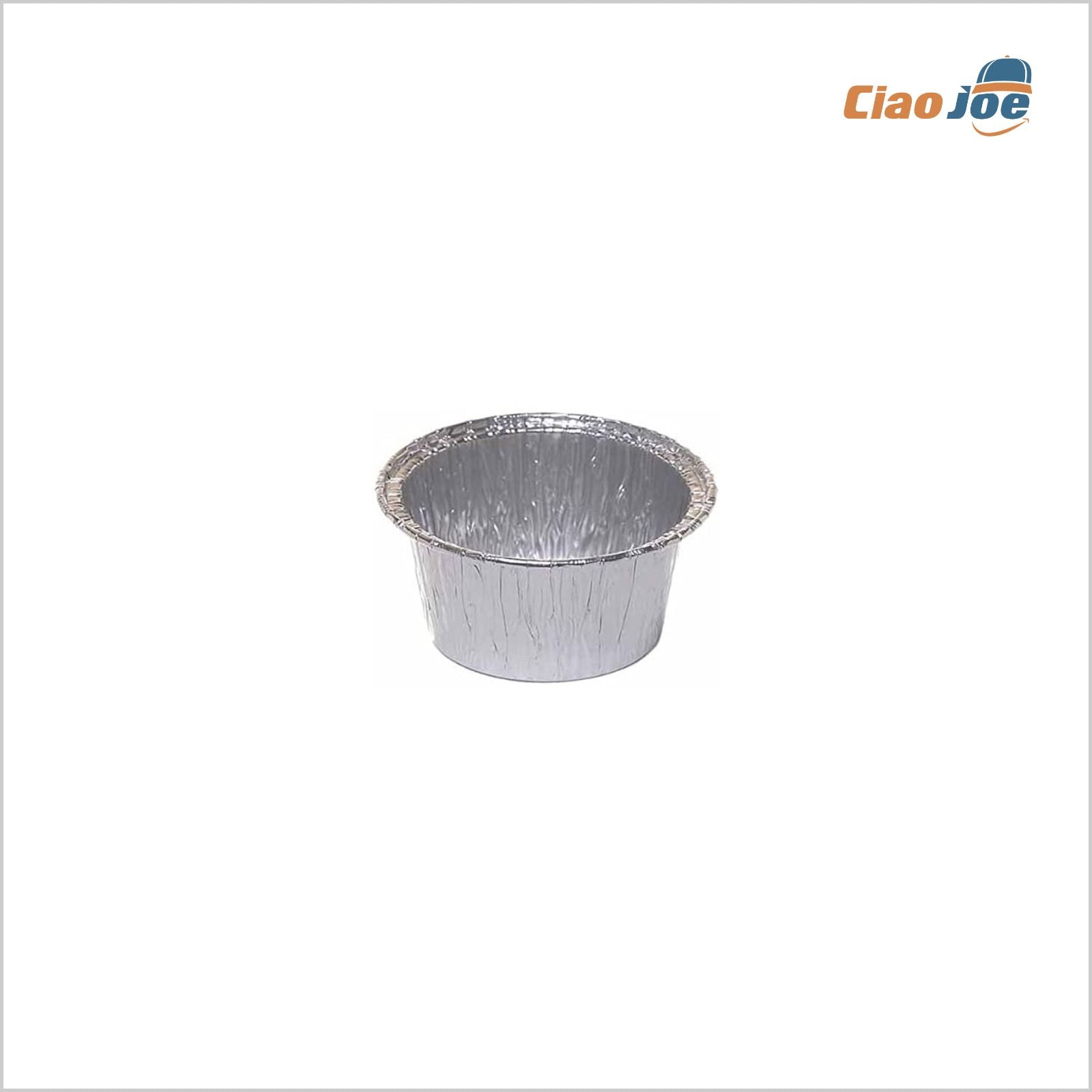 Vaschette Alluminio Tonde Pirottini Budino Muffin – 100 pz - Ciao Joe