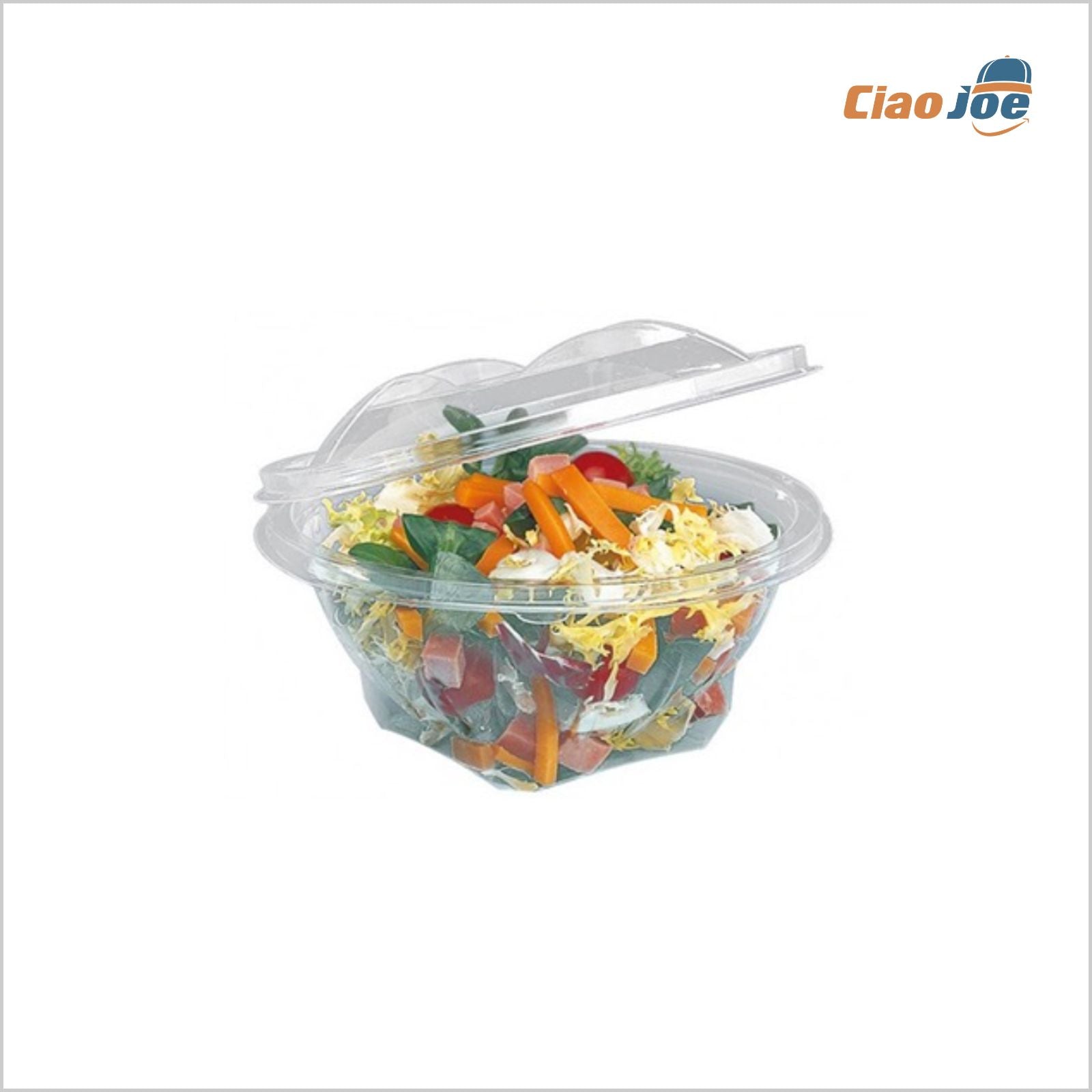 Vaschette GFT per Insalate – Contenitori Alimentari Trasparenti 50pz - Ciao Joe