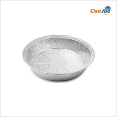 Vaschette in Alluminio Tonde Ø 21 cm – Alte, Contenitori Resistenti per Alimenti 100 pz - Ciao Joe