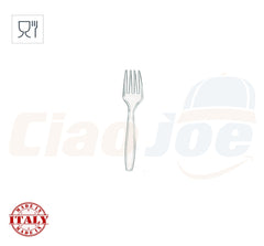 100 Forchette di Plastica Monouso Trasparenti Rigide forchettine riutilizzabili - Ciao Joe