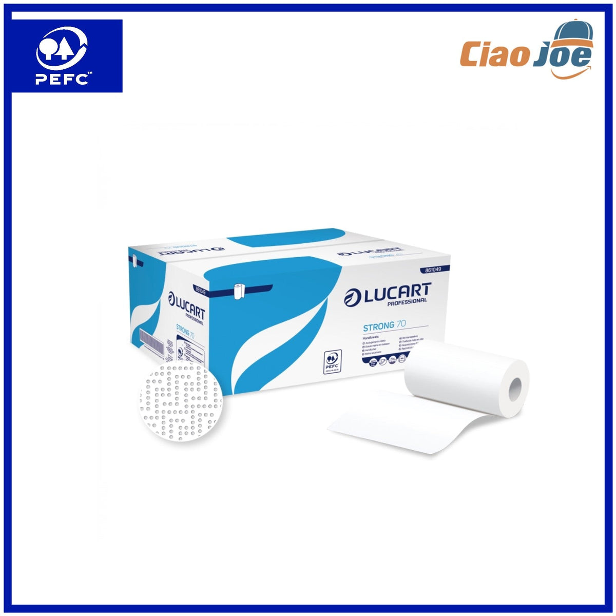 Asciugamani Lucart Strong 70 – 190 Strappi - Ciao Joe