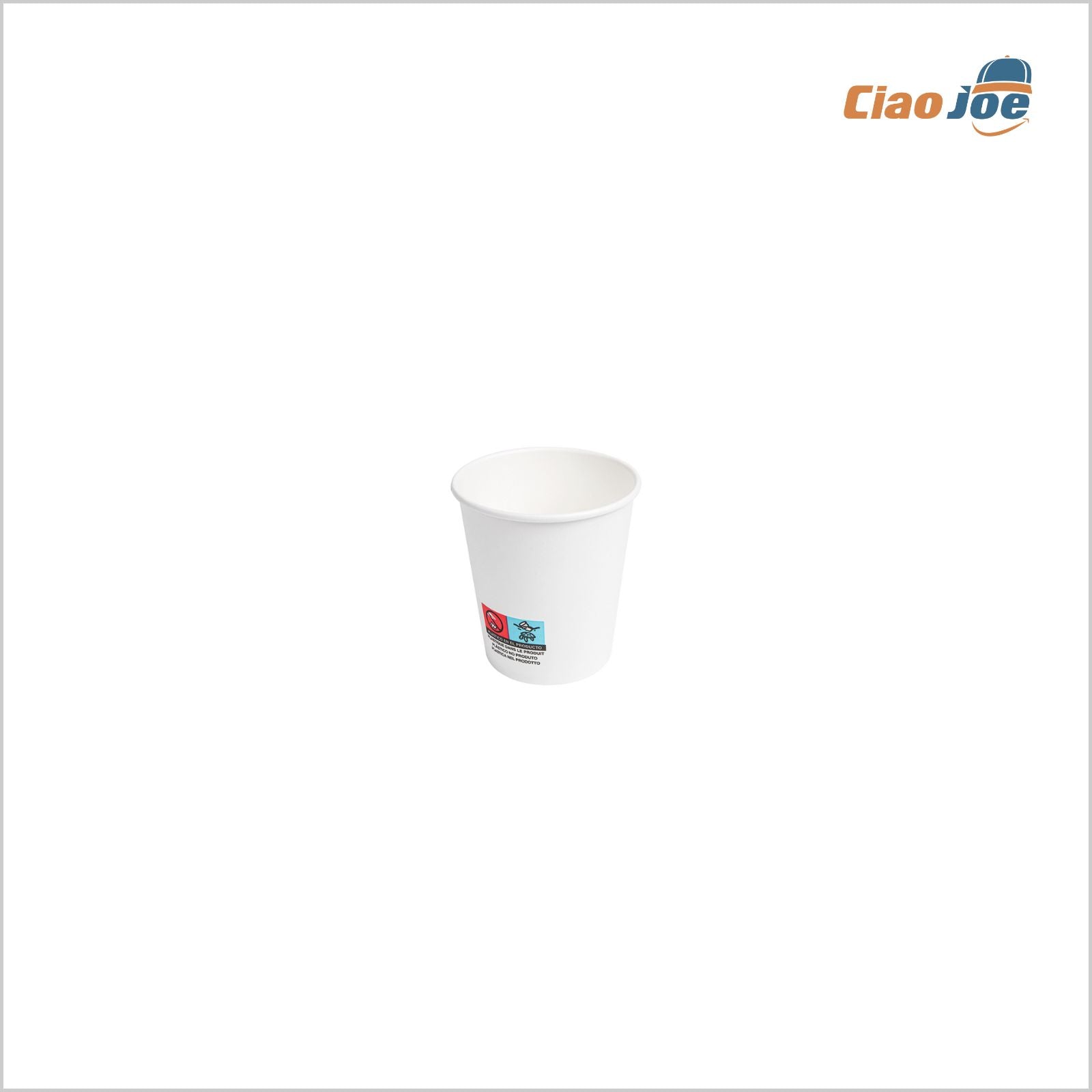 Bicchieri Carta 75ml Caffè Bio – 50 pz da Asporto - Ciao Joe