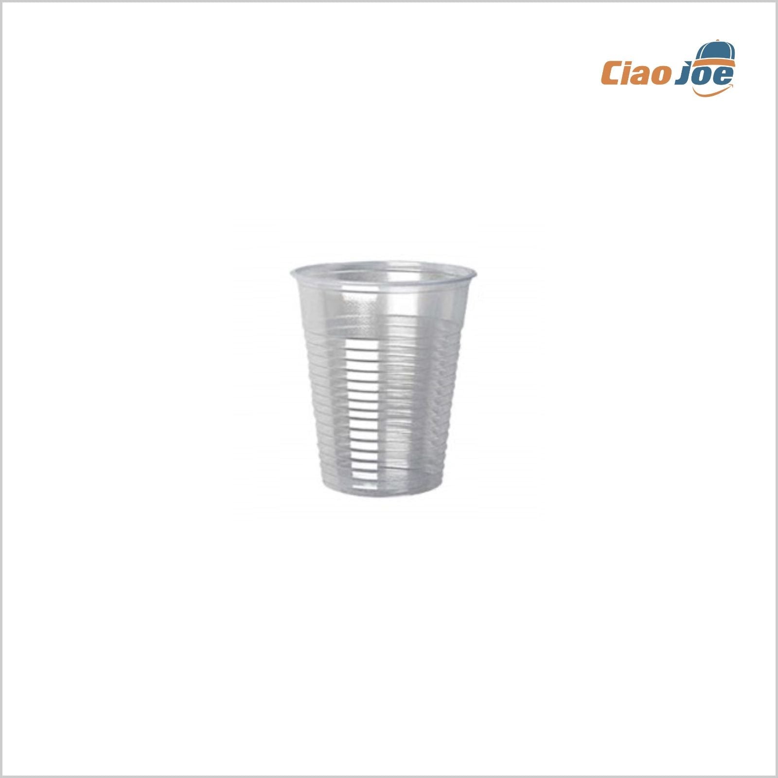 Bicchieri Plastica 200cc Acqua Trasparente – 100 pz - Ciao Joe