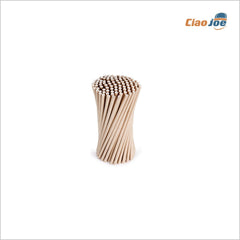 Cannucce di Carta Kraft 14,5 cm 250 pz – Ecologiche e Compostabili - Ciao Joe