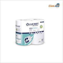 Carta Igienica Lucart Aquastream – 4 Rotoli Anti Intasamento Camper - Ciao Joe