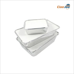 Contenitori Alluminio con Coperchio Cuki – 100 pz per Alimenti - Ciao Joe