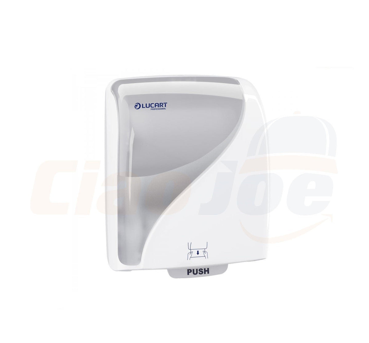 DISPENSER LUCART Identity BIANCO - Autocut towel dispenser per rotoli 155id - Ciao Joe