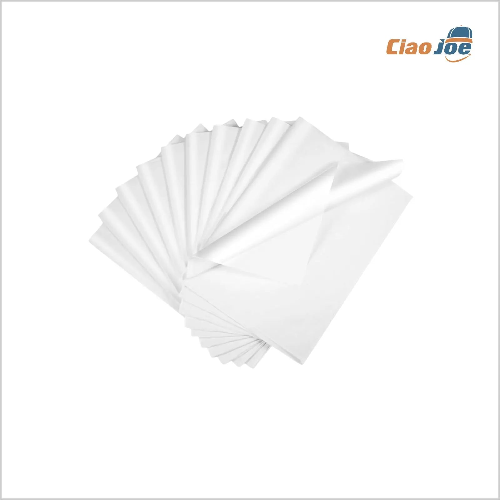 Fogli di Carta Velina da Bar e Rosticceria – Formati 15x15 e 25x25 cm - 9 kg - Ciao Joe