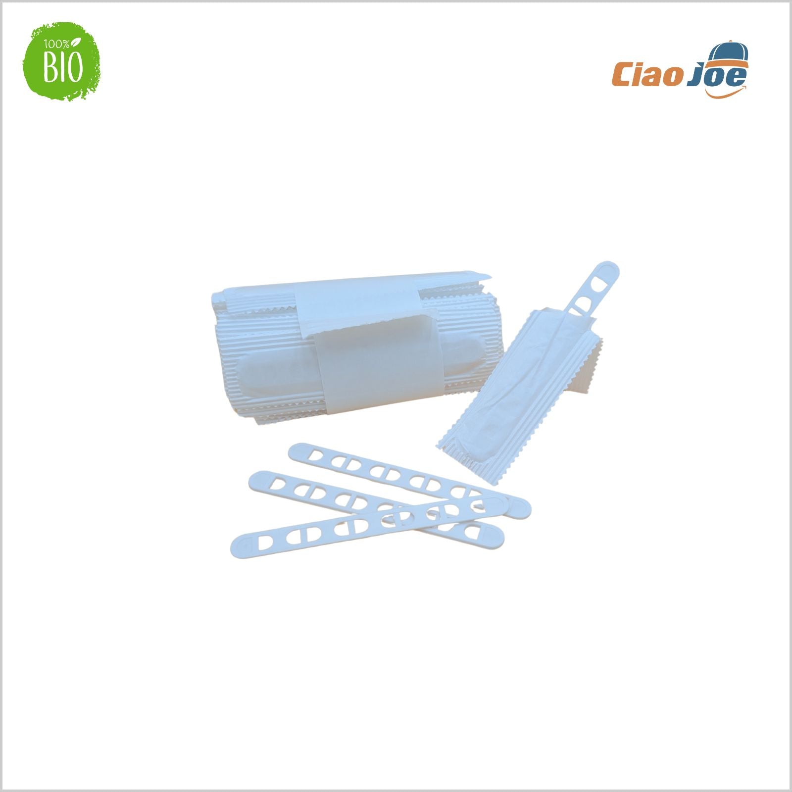 Palette Compostabili imbustate per Caffè – Ecologiche, Resistenti e Igieniche – 1000 pz - Ciao Joe