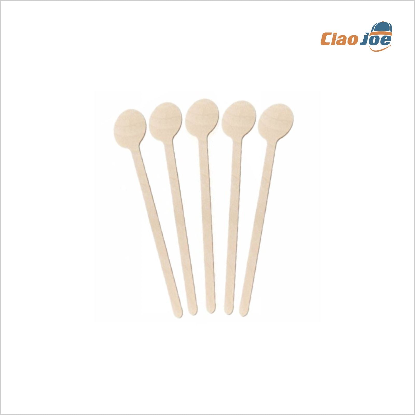Palette Mixer in Legno – 250 pezzi, Agitatori per Cocktail e Cappuccino - Ciao Joe