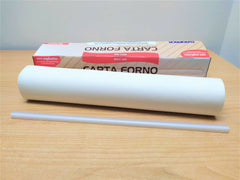 ROTOLO CARTA DA FORNO 50 METRI CON ASTUCCIO 33 CM ANTIADERENTE CON SEGHETTO - Ciao Joe