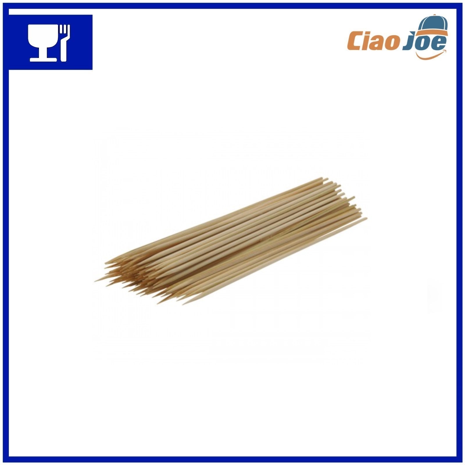 Spiedini in Legno Bamboo per Arrosticini – 100 pz - Ciao Joe