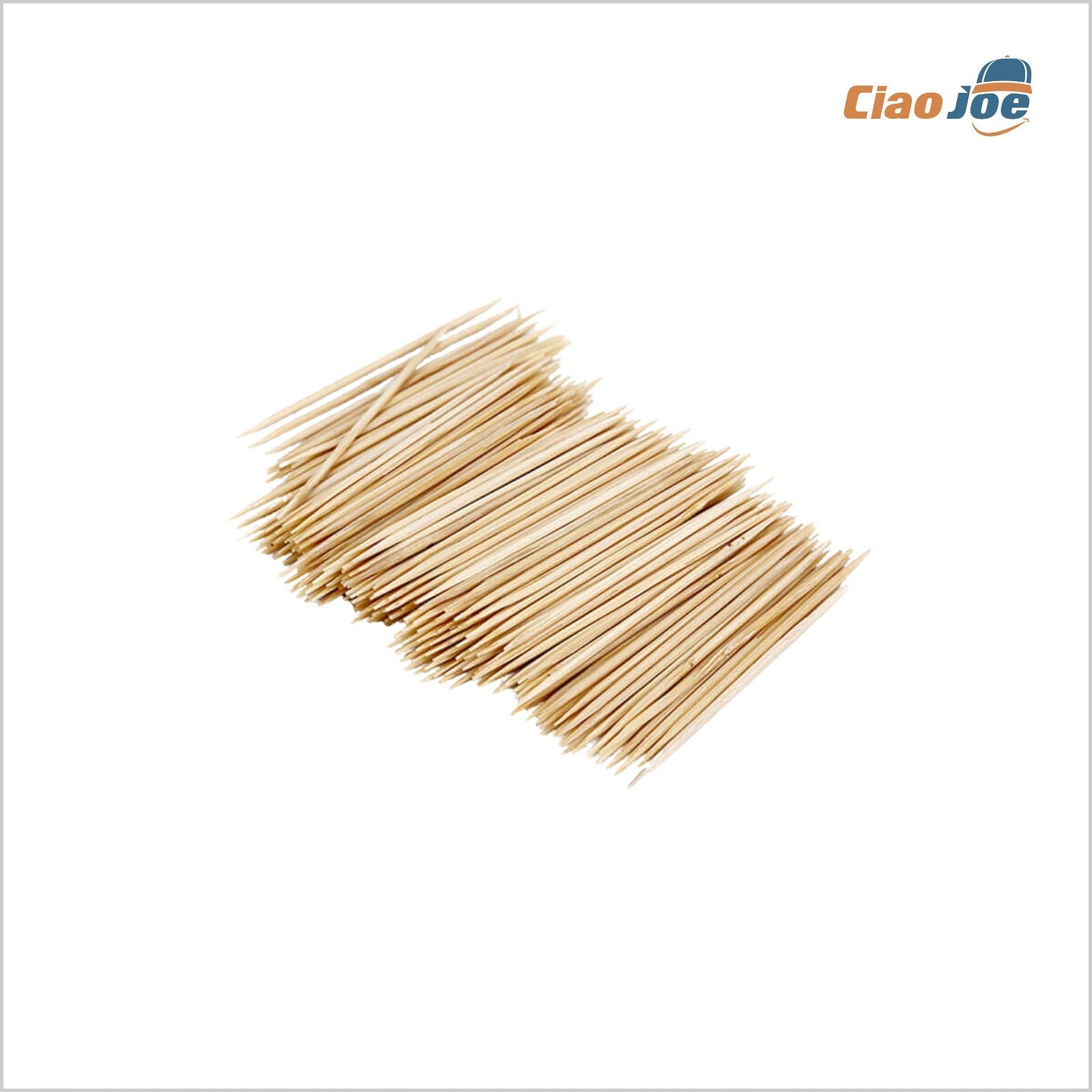 Stuzzicadenti Sfusi in Legno – 1000 pezzi, Ideali per Ristorazione e Catering - Ciao Joe