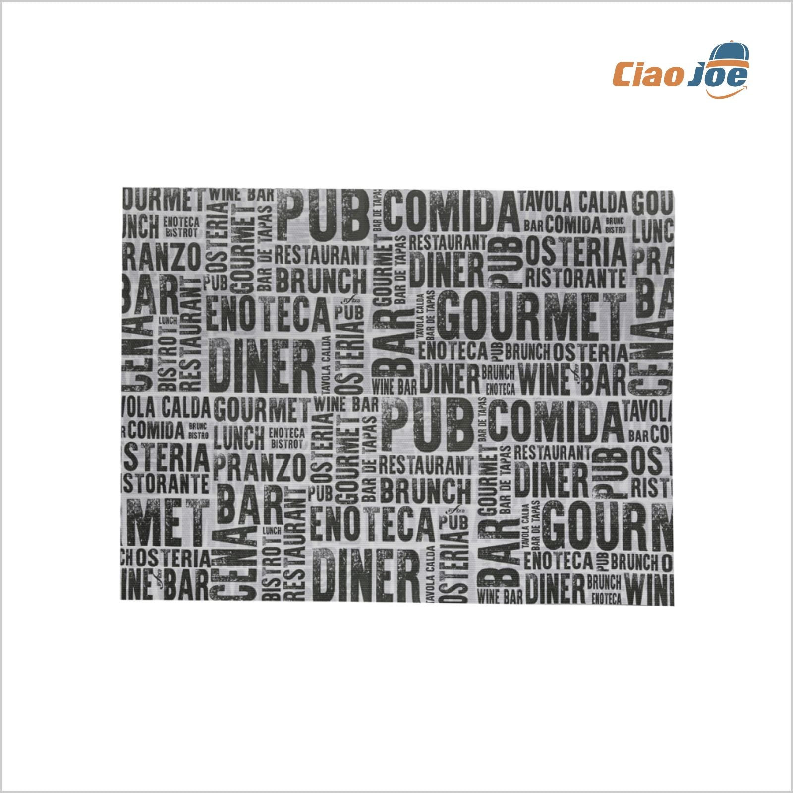 Tovagliette Americane Gourmet 30x40 – 250 pz - Ciao Joe