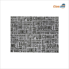 Tovagliette Americane Gourmet 30x40 – 250 pz - Ciao Joe