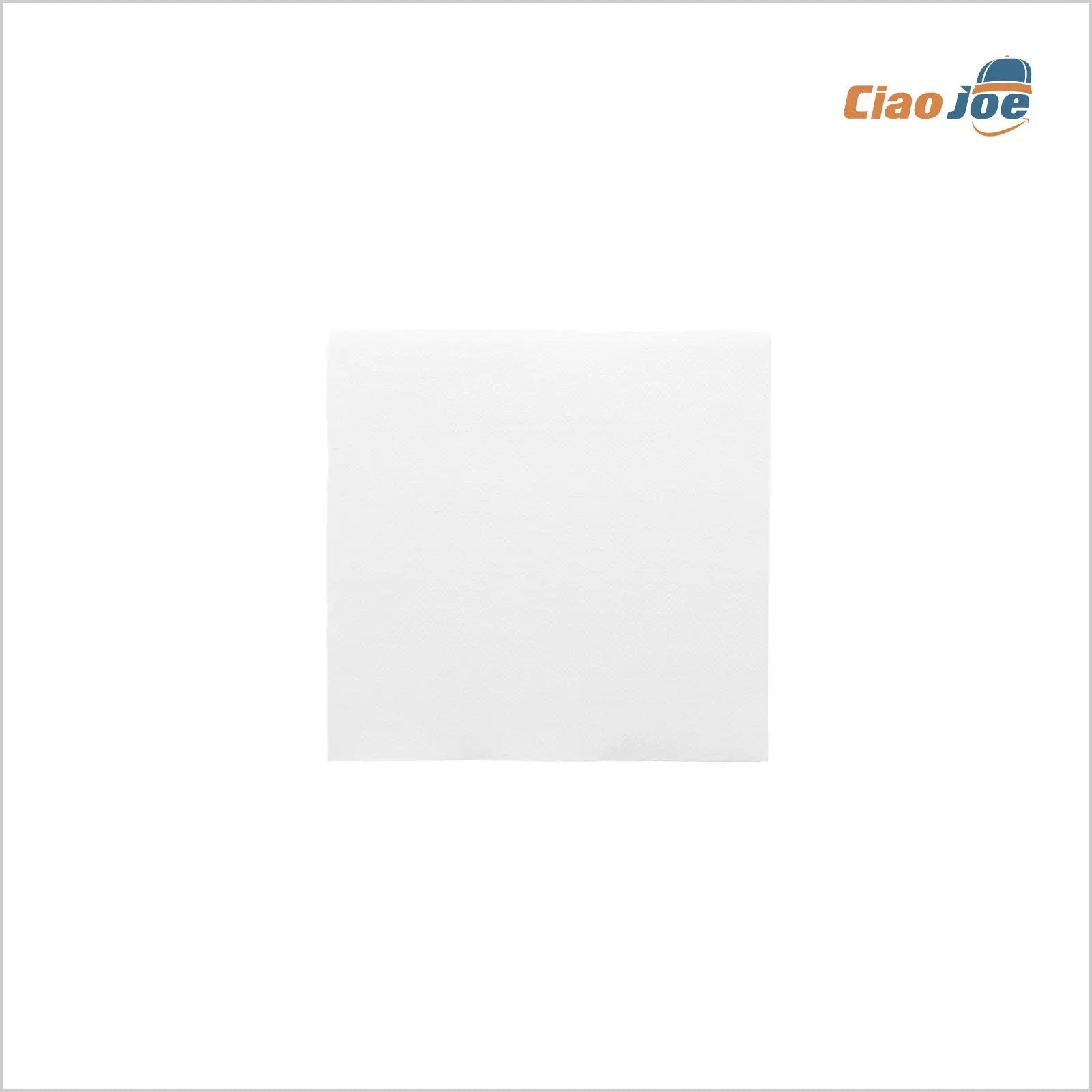 Tovaglioli Bianchi Embossing 38x38 cm – Simil Tessuto – 40pz - Ciao Joe